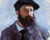 克劳德 莫奈 : Self Portrait with a Beret